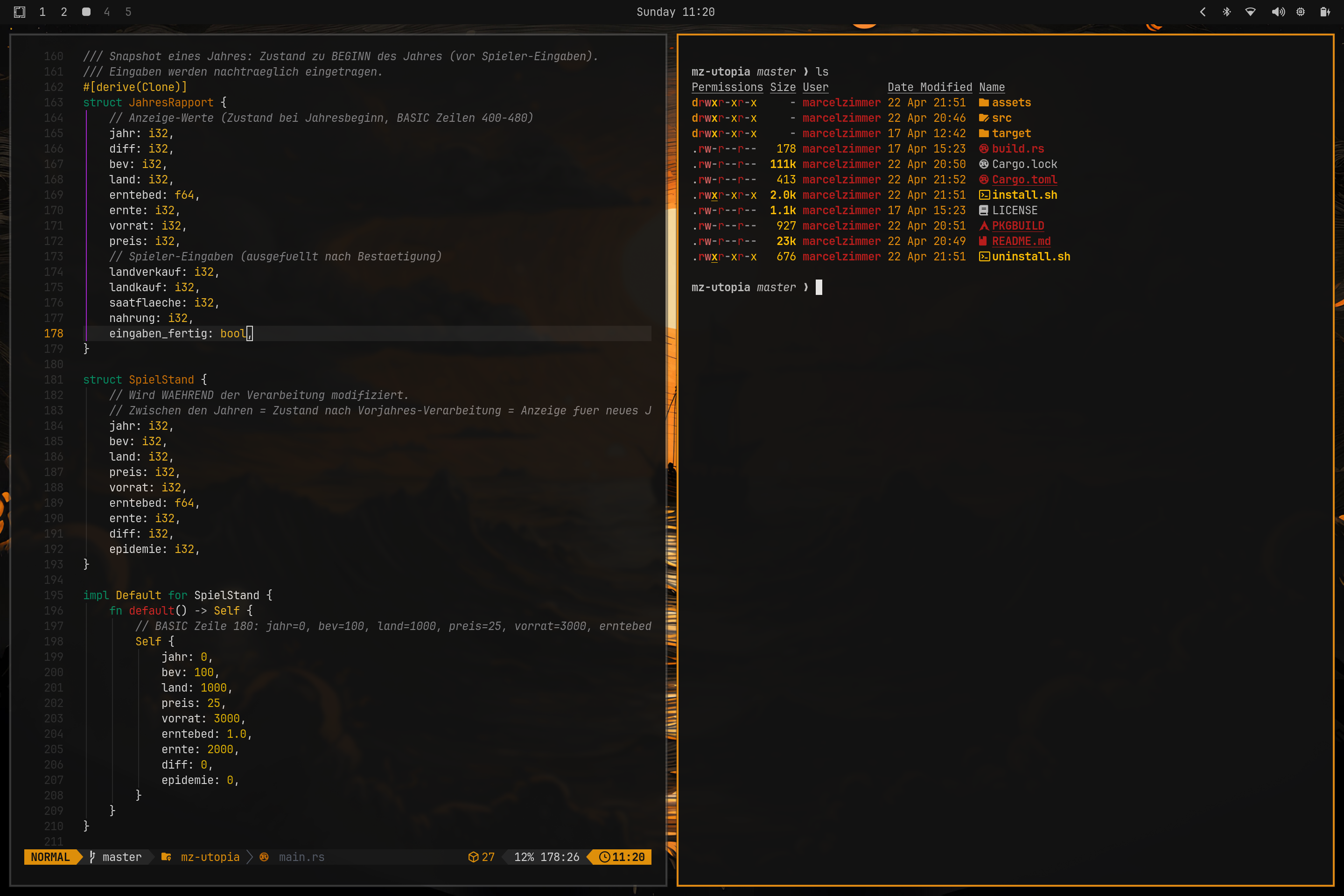 Entwicklungsumgebung: Framework13 unter Omarchy Linux